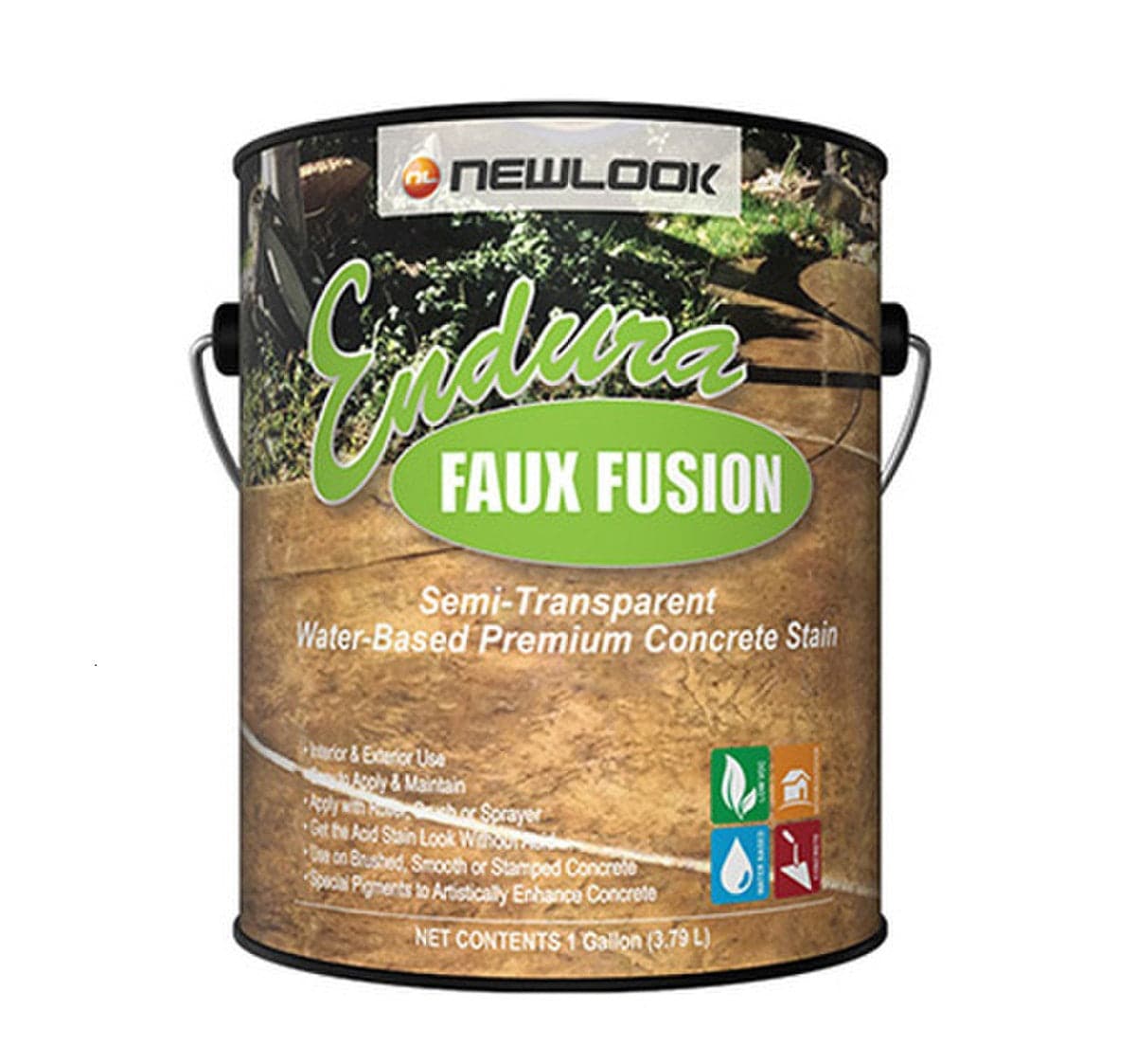 Acid Concrete Stain - NewLook Endura Faux Fusion