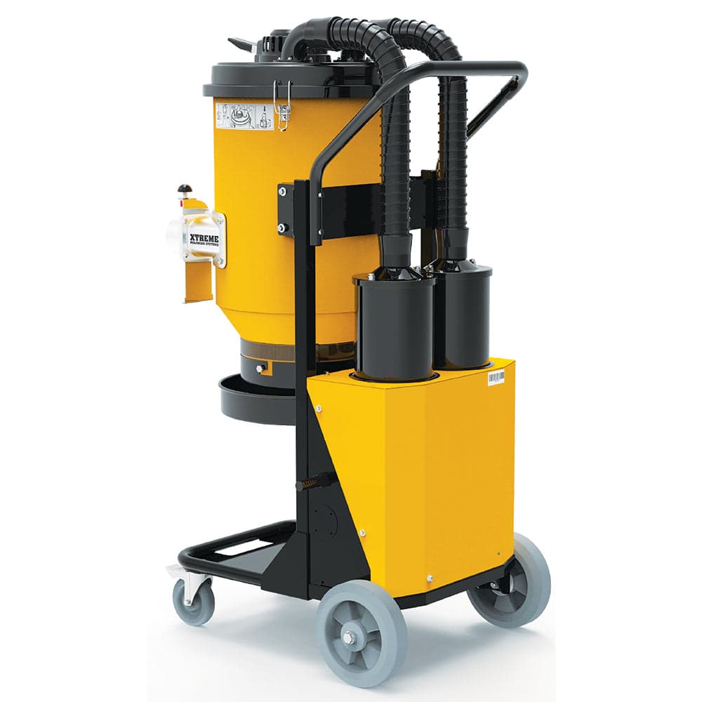 Concrete Dust Extractor - X2M HEPA Vacuum 2 motor 2