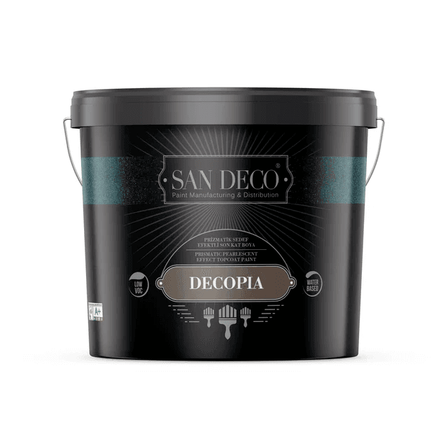 Decopia Topcoat Decorative Product with Prismatic Pearl