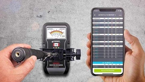 Moisture Meter For Concrete - Tramex Model CME5 4