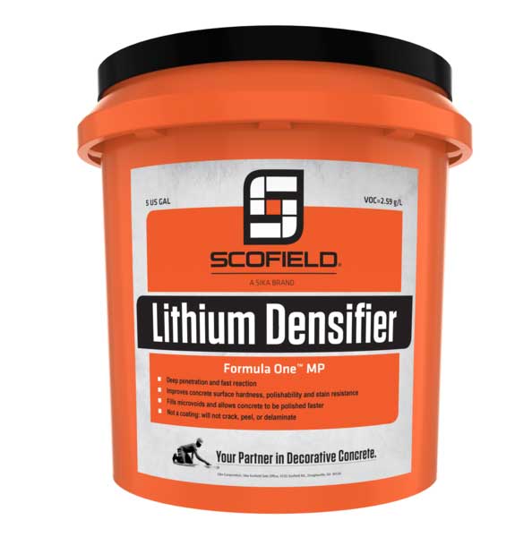 Formula One Lithium Densifiers For Concrete