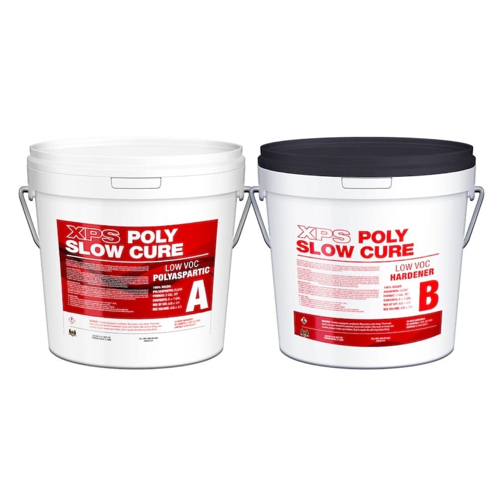 Slow Cure Polyaspartic Floor Coatings - XPS SC Poly 2 Gal. Kit