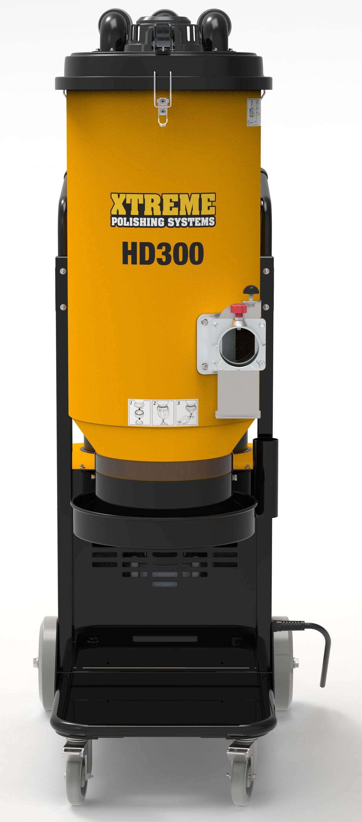 Concrete Dust Extractor - Xtreme HD300 (3 Motor)