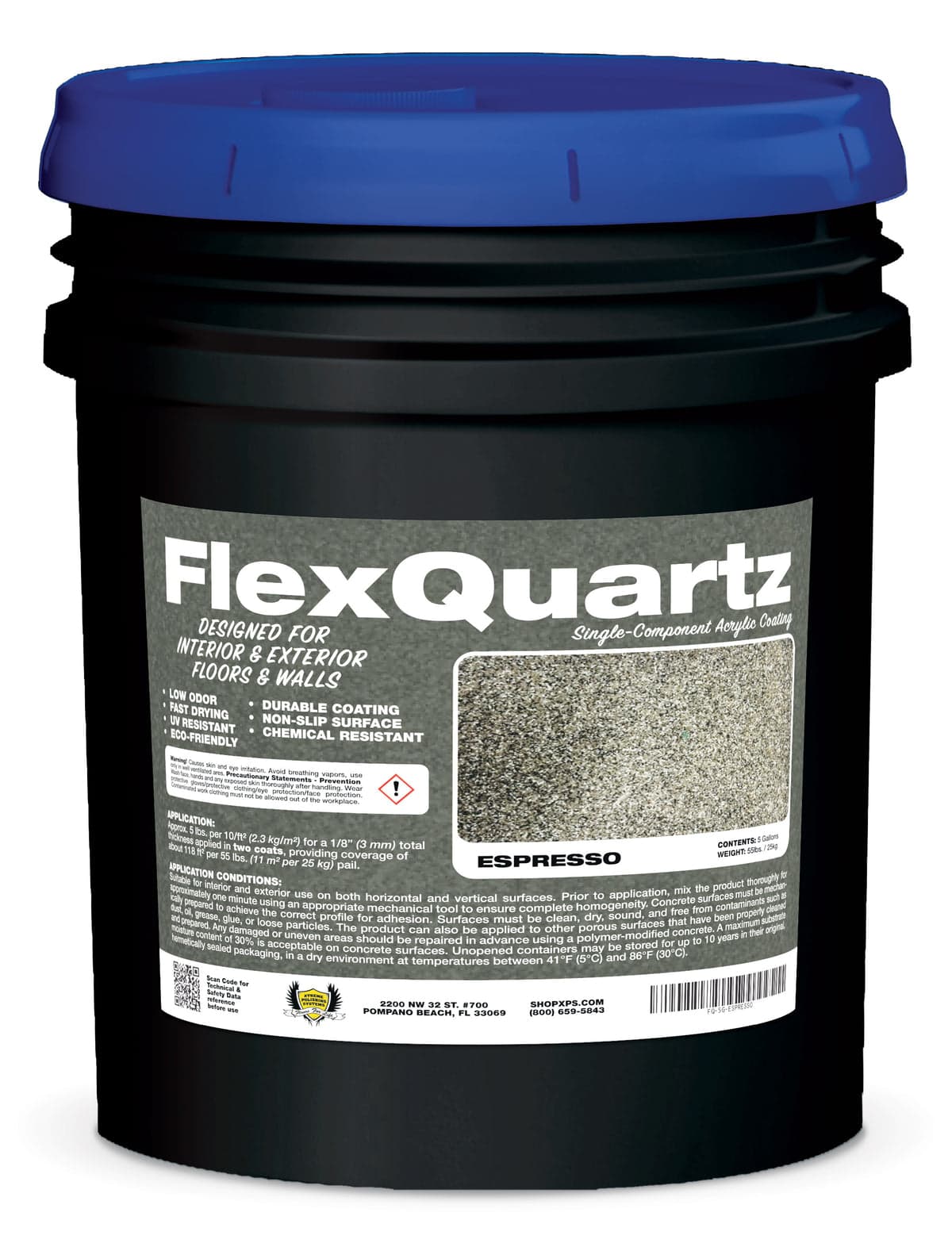 Acrylic Quartz Single-Component Coating - FlexQuartz 3