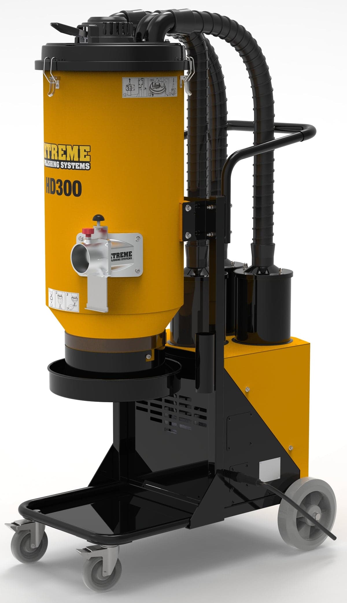 Concrete Dust Extractor - Xtreme HD300 (3 Motor) 2