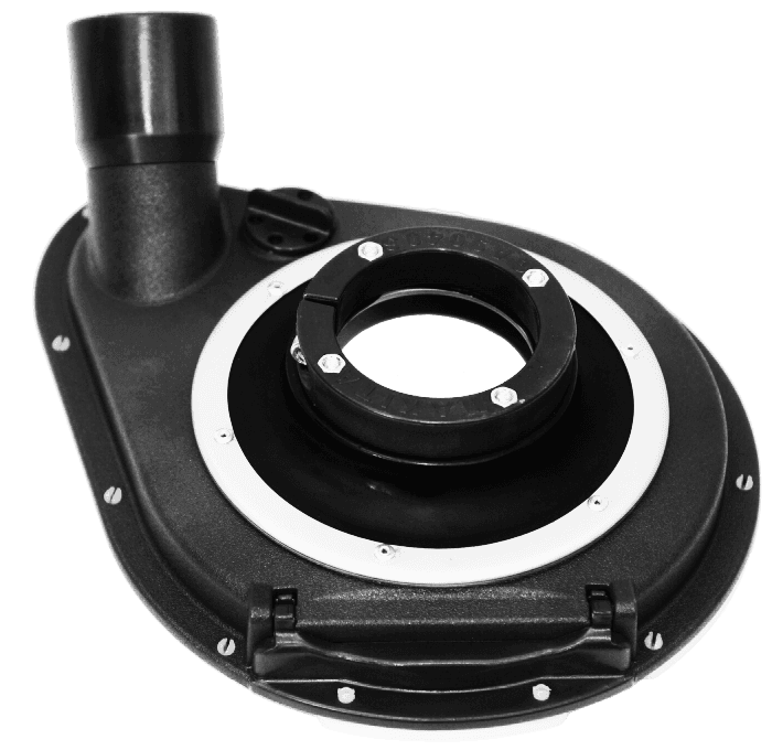 Concrete Dust Shroud Standard Incl/Wheel Kit And Collars