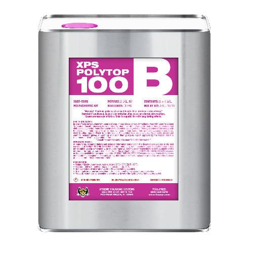 Polyaspartic Coating - Polytop100 2 Gal. Kit 3