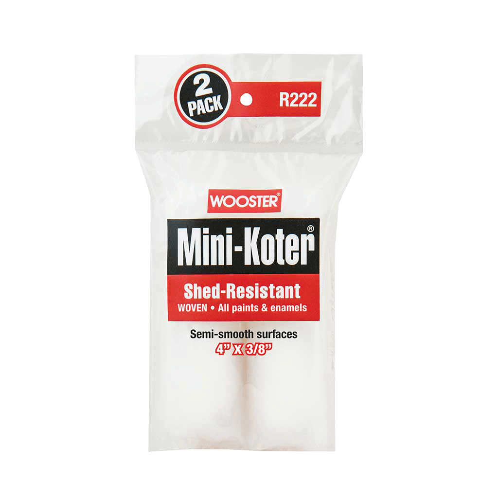 Wooster Mini-Koter 4" Rollers (2 Pack)