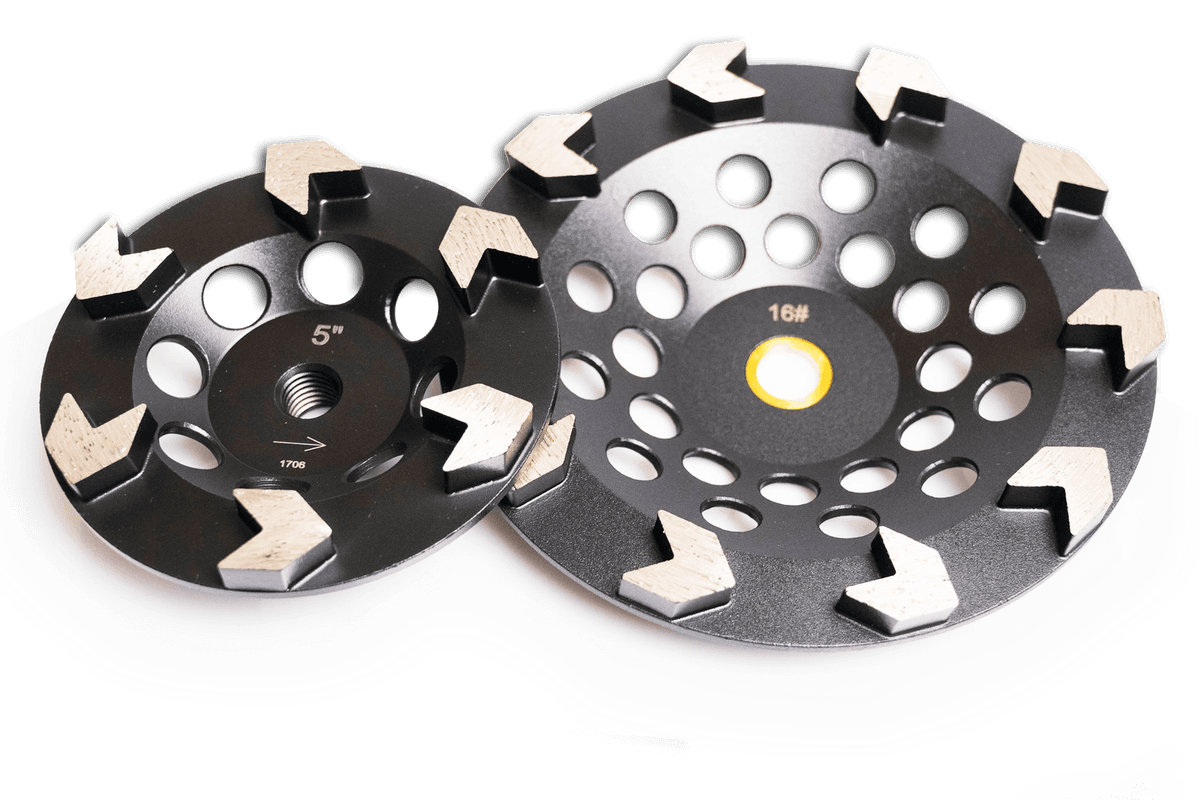 Segmented Cup Wheel - Arrow