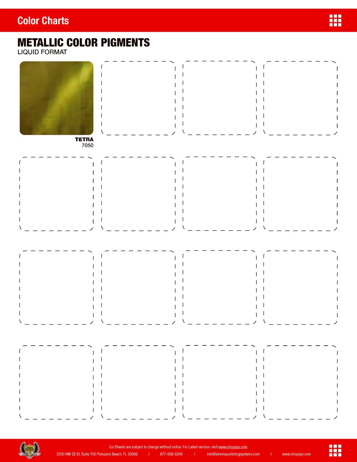 Metallic Floor Pigments - Torginol 5