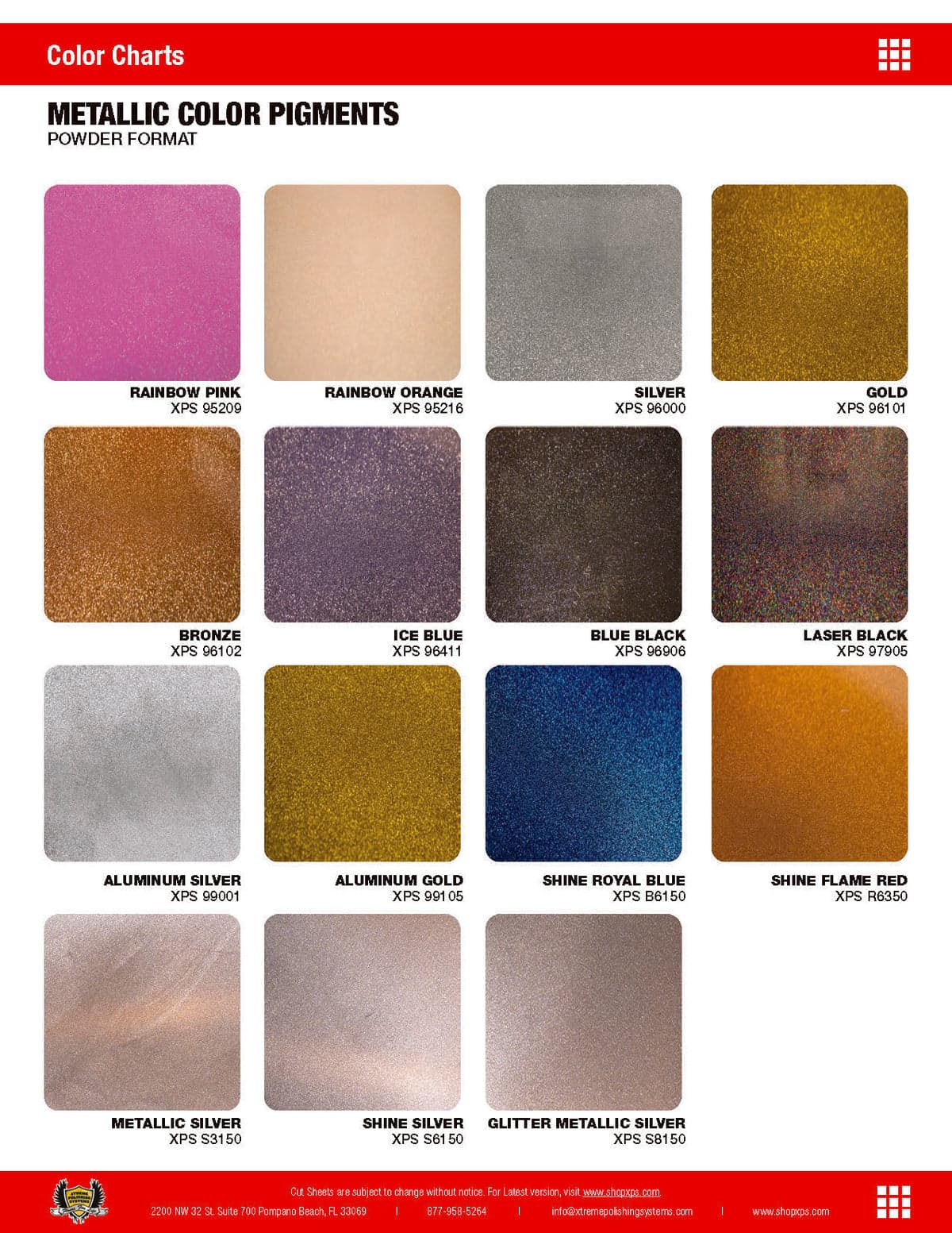 Metallic Epoxy Flooring Pigments - Powder 5