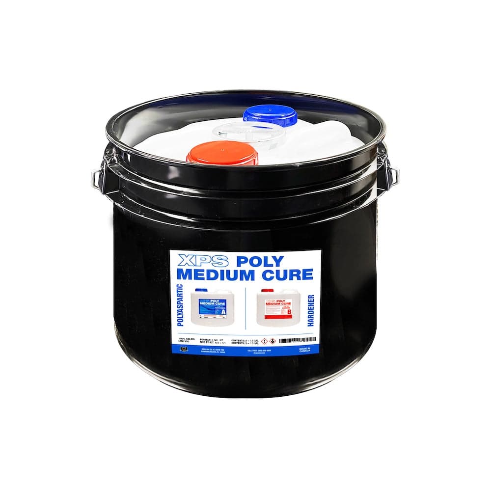 Poly Floor Coating Kit - XPS Medium Cure Poly 3 Gal. Kit 2