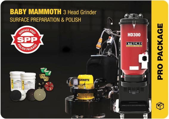 Baby Mammoth • 3 Head | Surface Prep. Polish Package