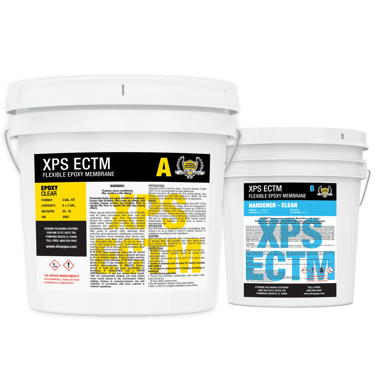 Flexible Epoxy Primer - XPS ECTM 3 Gal. Kit