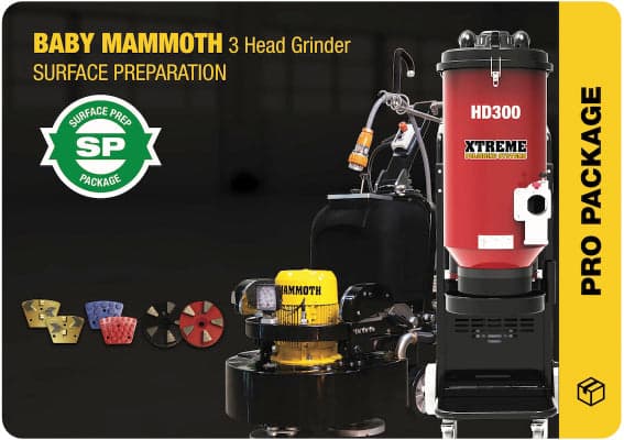 Baby Mammoth • 3 Head | Surface Prep. Package