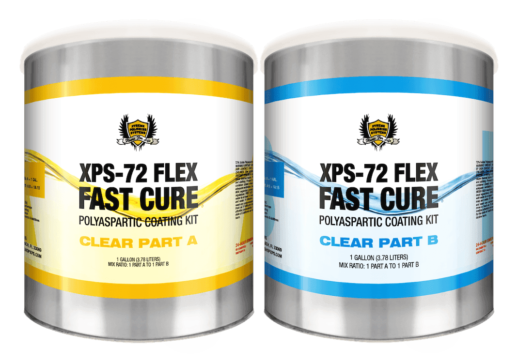 Polyaspartic Coating - XPS-72 Flex 2 Gal. Kit