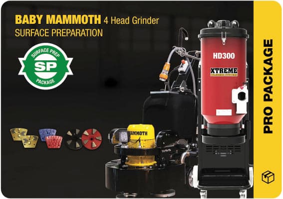 Baby Mammoth • 4 Head | Surface Prep. Package