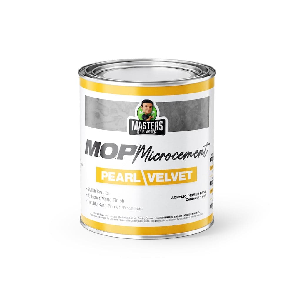 Microcement Pearl Velvet (Exterior and Interior)