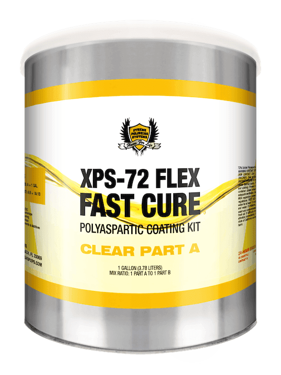 Polyaspartic Coating - XPS-72 Flex 2 Gal. Kit 3