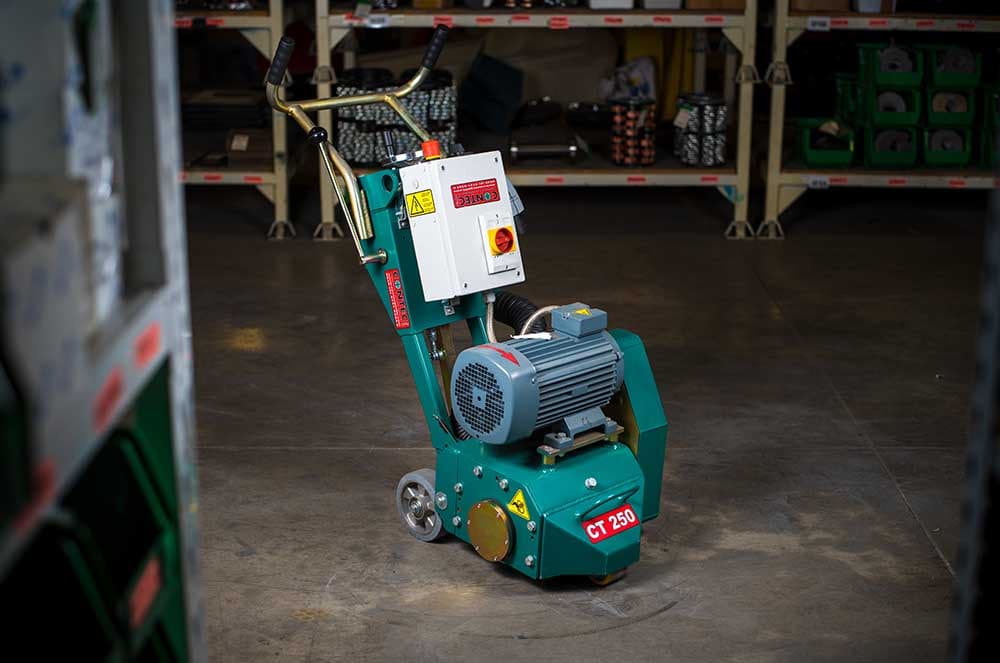 Concrete Floor Scarifier - Contec CT250 2