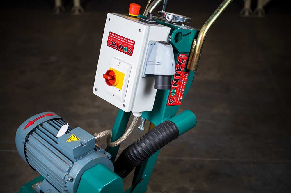 Concrete Floor Scarifier - Contec CT250 4