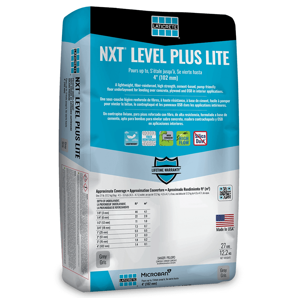 Self Leveling Compound - NXT® LEVEL Plus Lite 50LB
