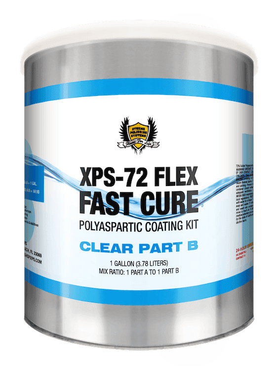 Polyaspartic Coating - XPS-72 Flex 2 Gal. Kit 2