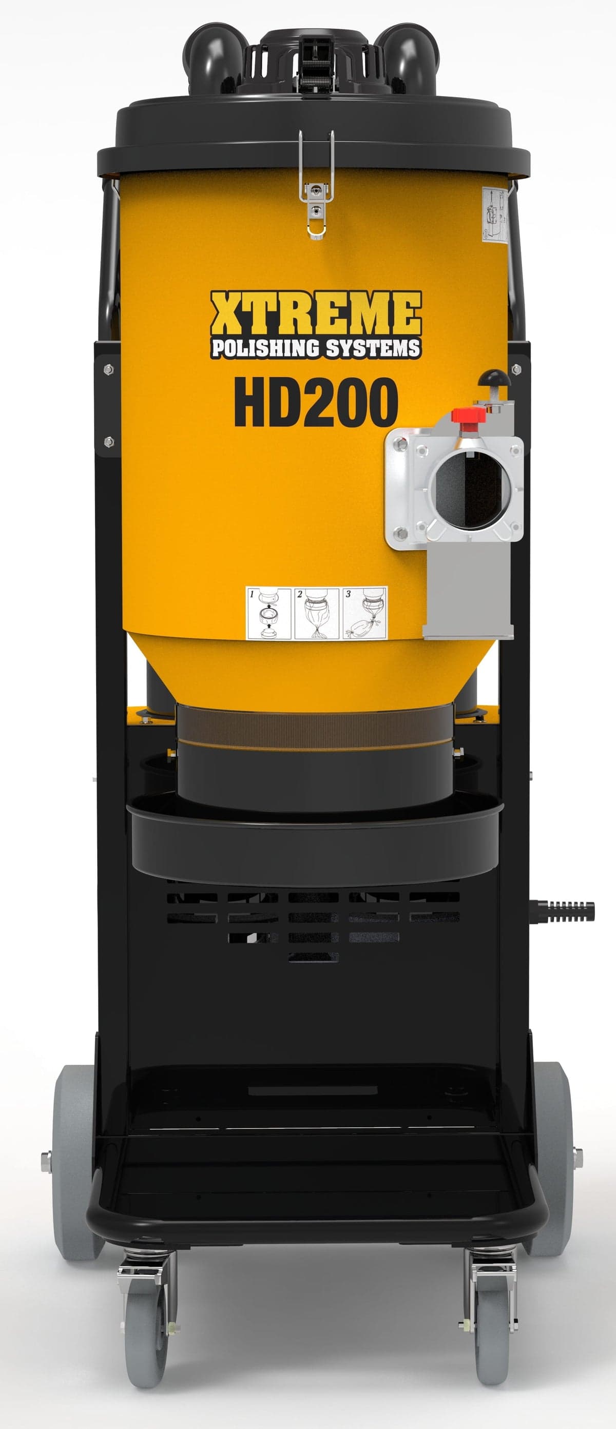 Concrete Dust Extractor - Xtreme HD200 (2 Motor)