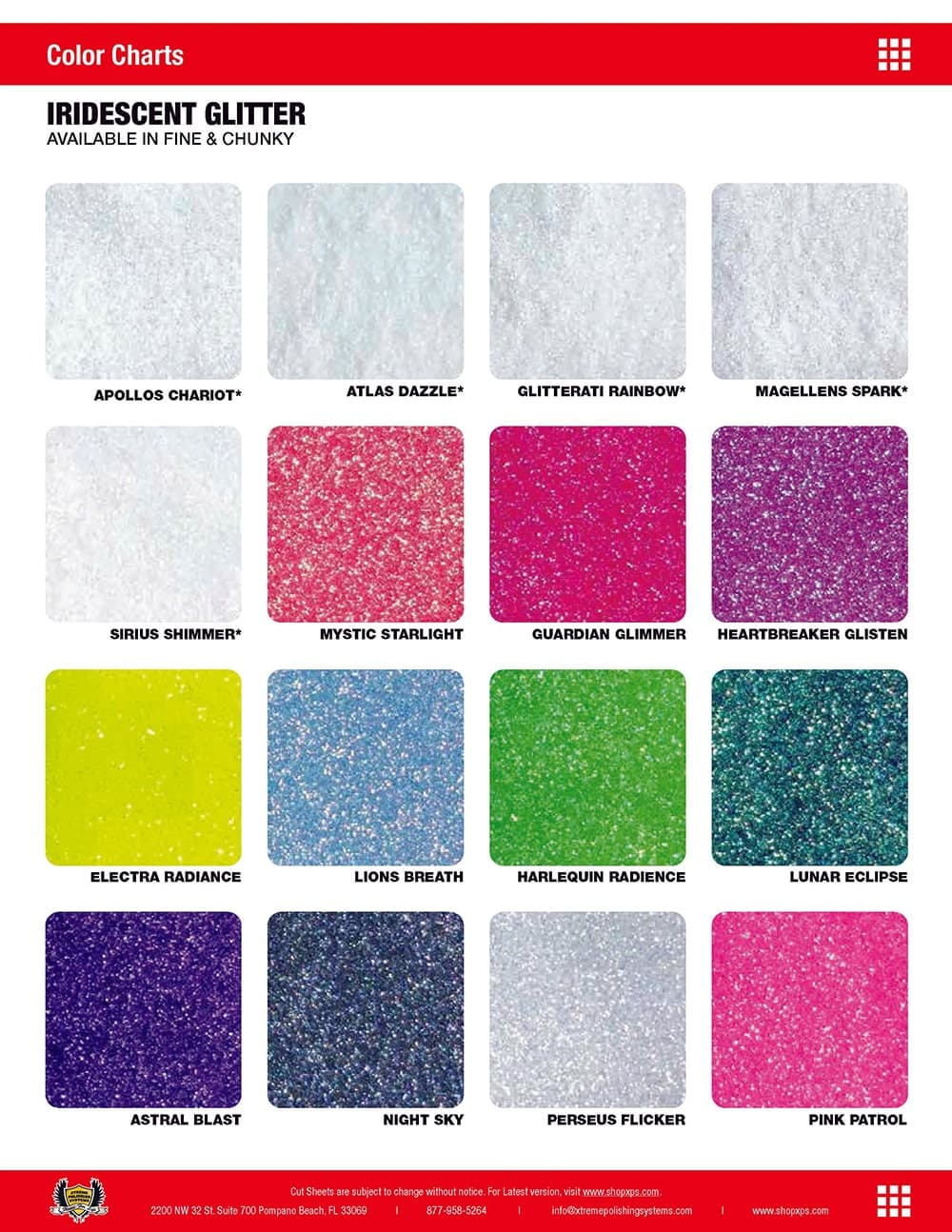 Iridescent Epoxy Glitter Flakes