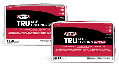 High Performance Architectural Topping - Rapid Set TRU® Self-Leveling 50LB