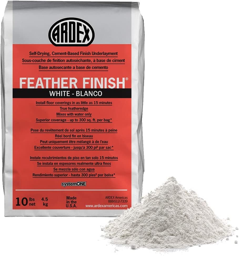 Self-Drying Cement-Based Finish Underlayment - Ardex Feather Finish® 10LB
