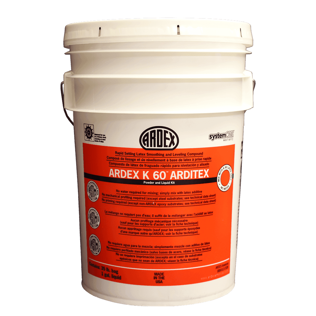 Leveling Compound - Ardex K 60™ ARDITEX Rapid Setting Latex