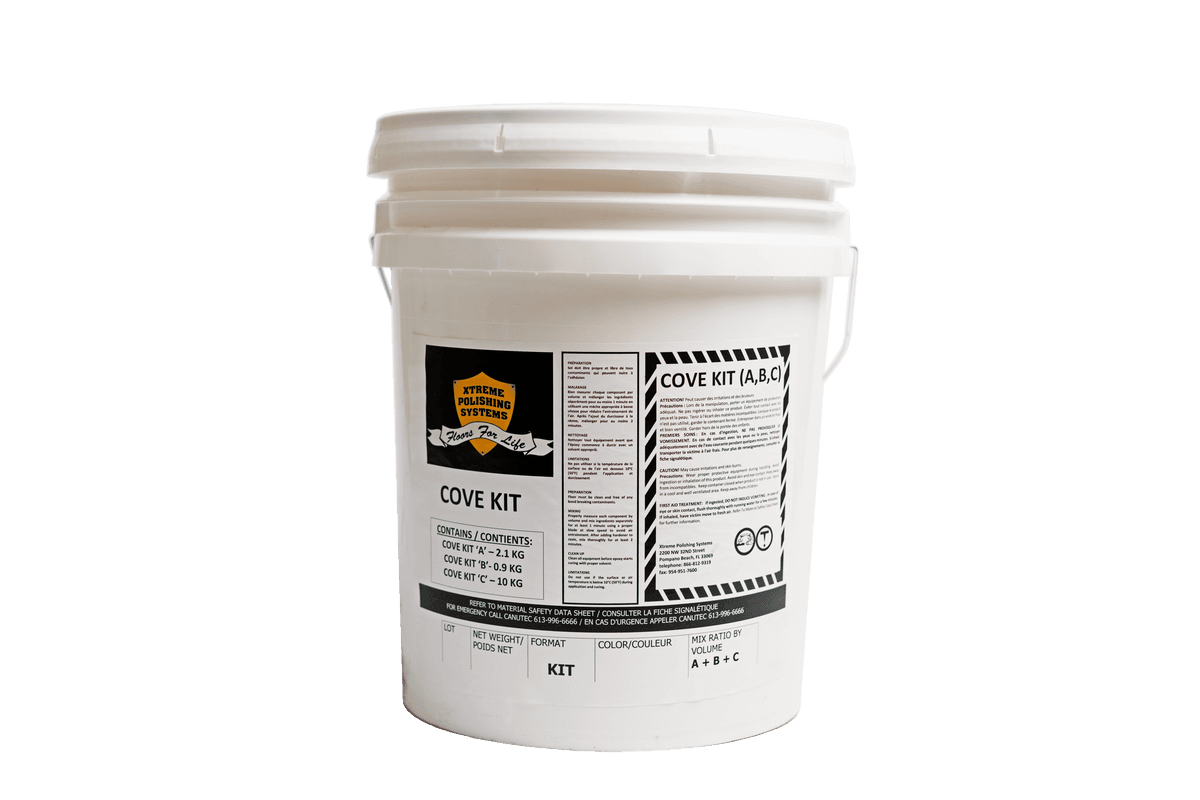 Epoxy Cove Mortar Kit - XPS ECTR Cove 5 Gal. Kit