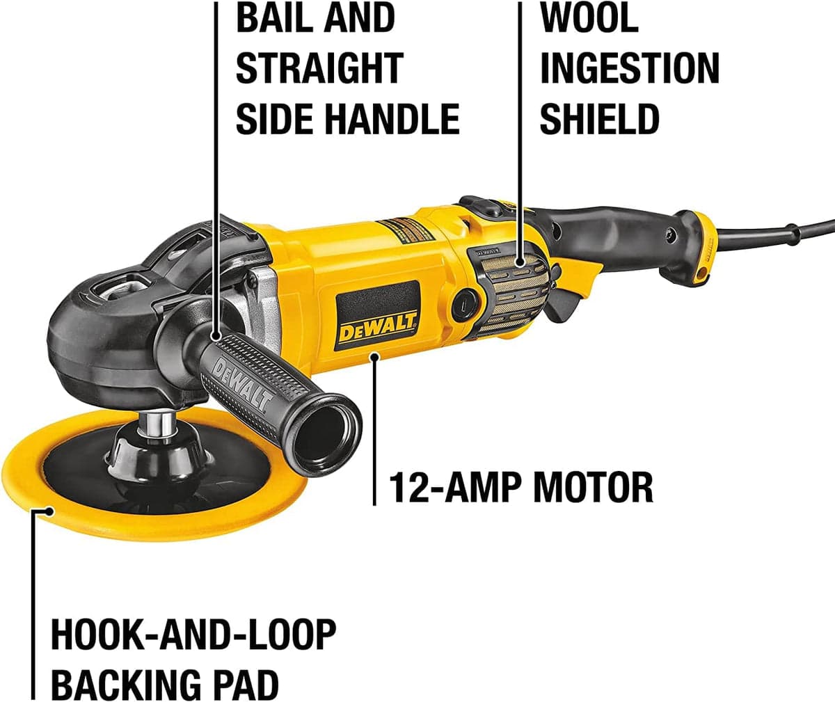 7" Dewalt Variable Speed Grinder - Model DWP849X 2
