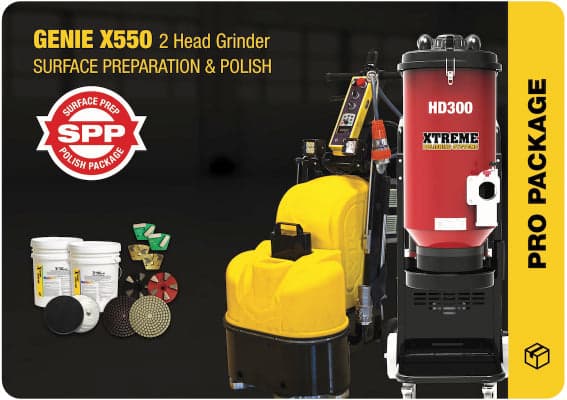 Genie X550 | Surface Prep. Polish Package