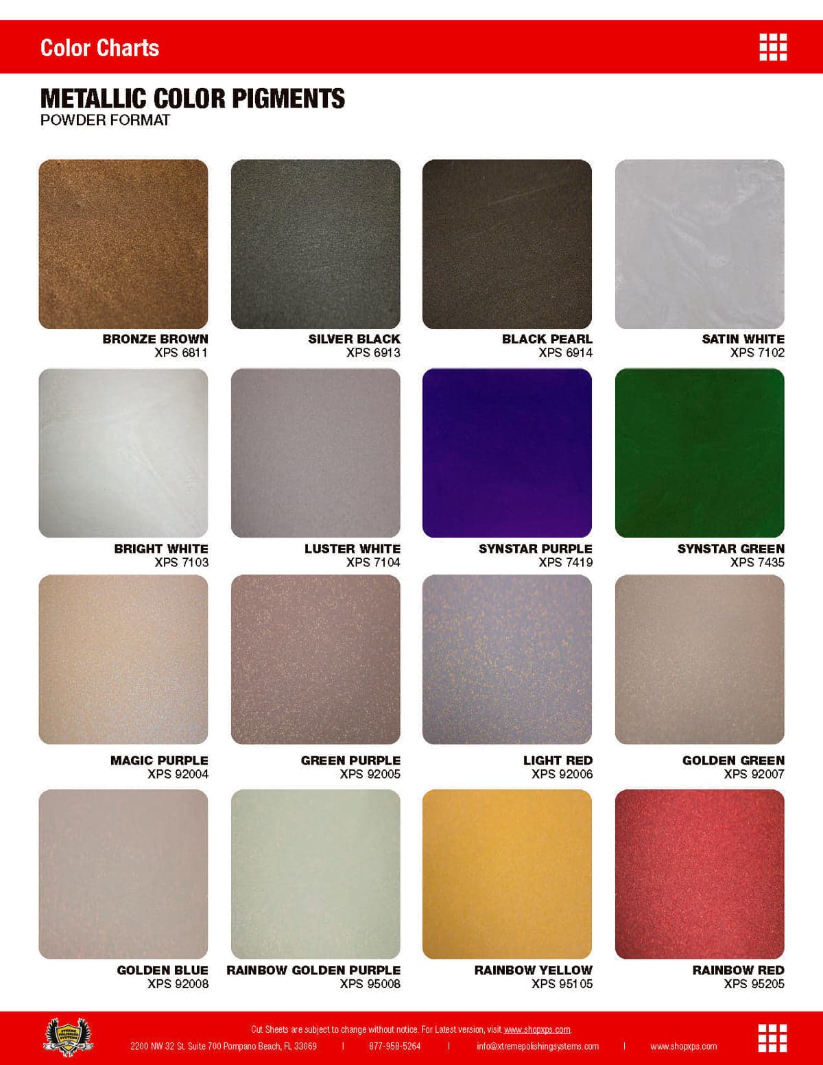 Metallic Epoxy Flooring Pigments - Powder 4