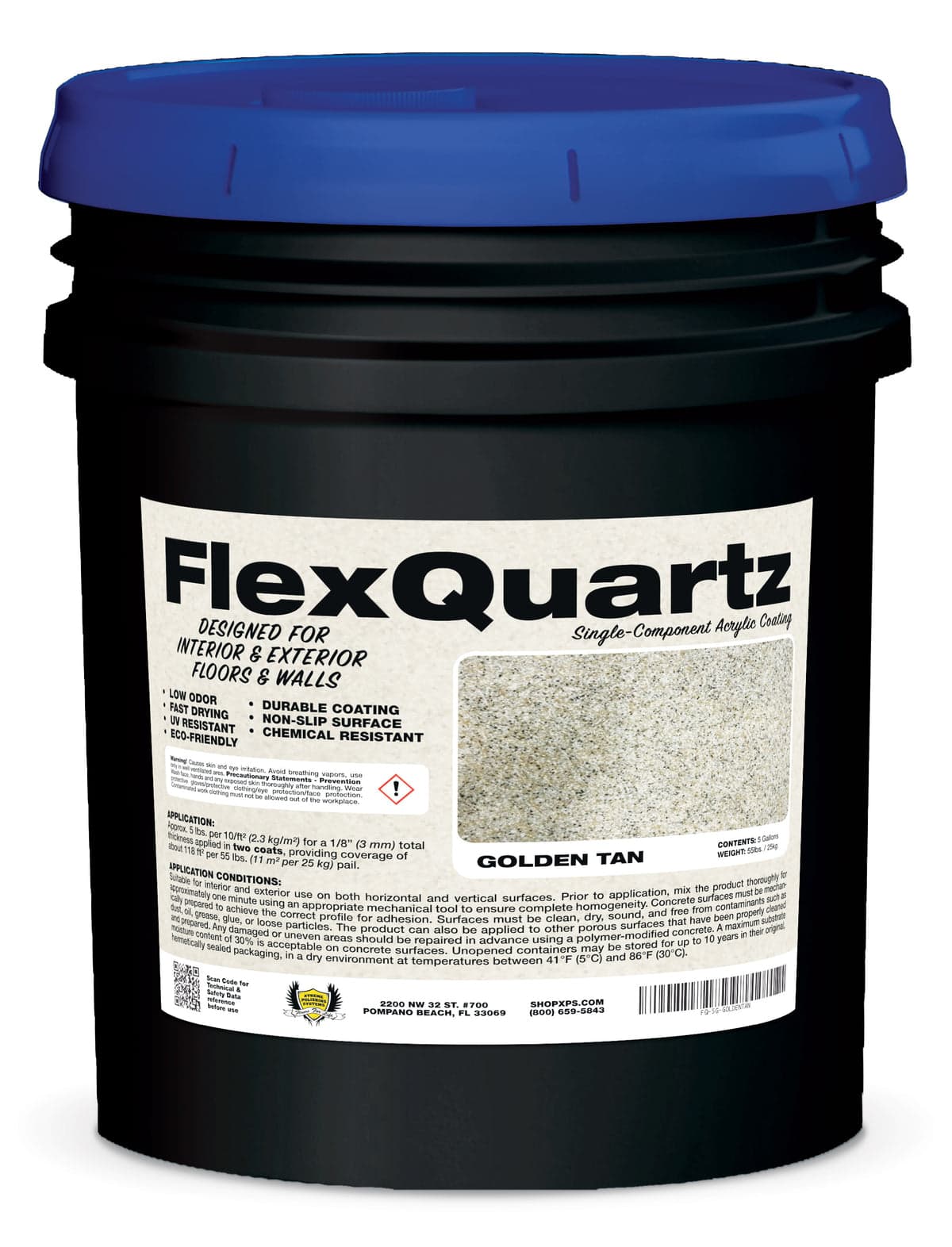 Acrylic Quartz Single-Component Coating - FlexQuartz 4