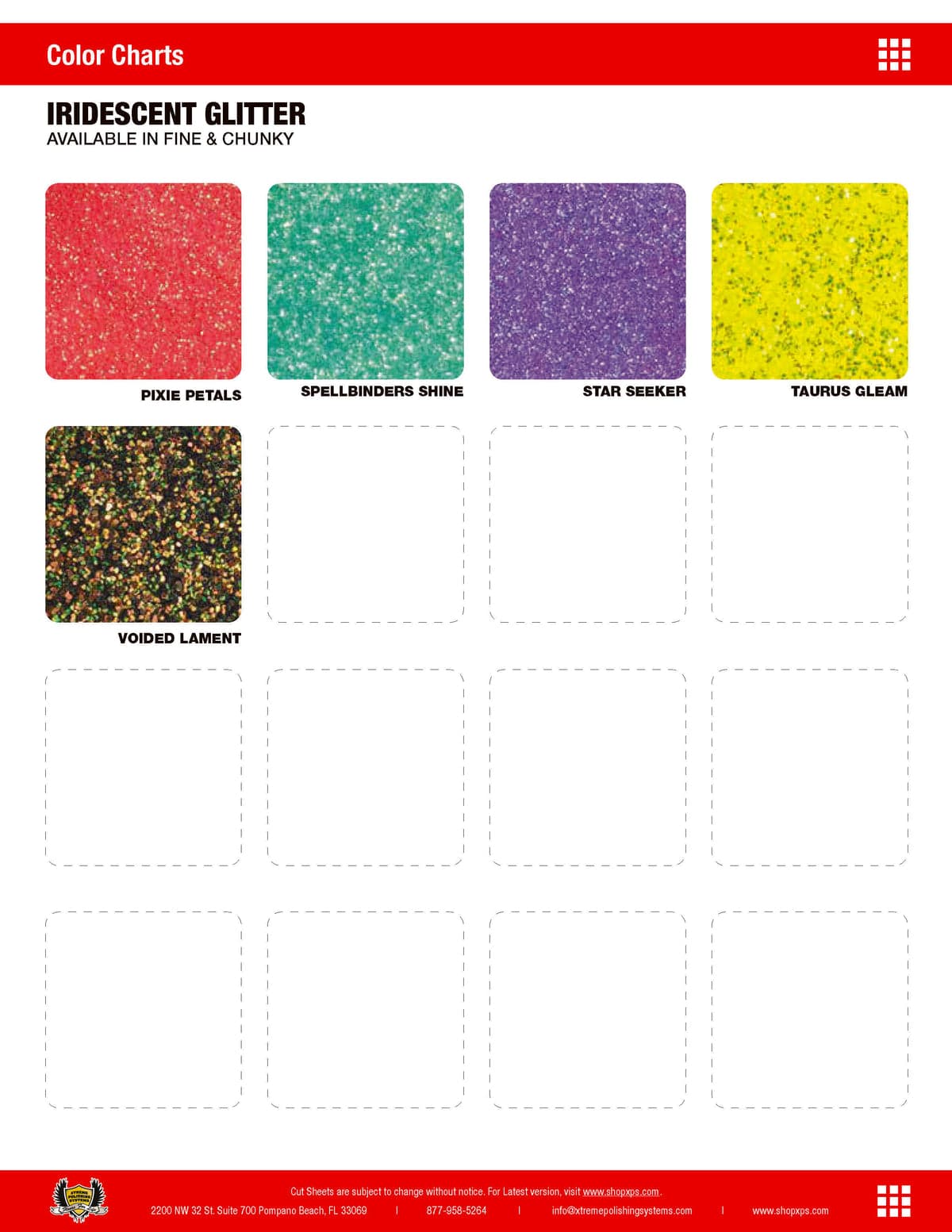 Iridescent Epoxy Glitter Flakes 2