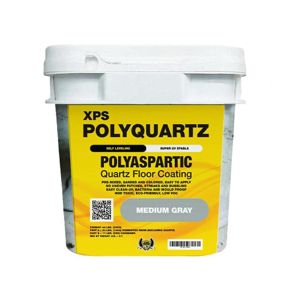 Polyaspartic Quartz Coating System - PolyQuartz 5 Gal. 2