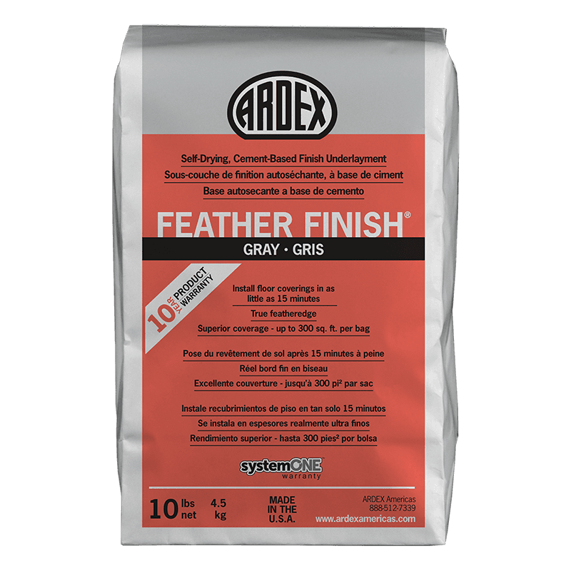 Self-Drying Cement-Based Finish Underlayment - Ardex Feather Finish® 10LB 2