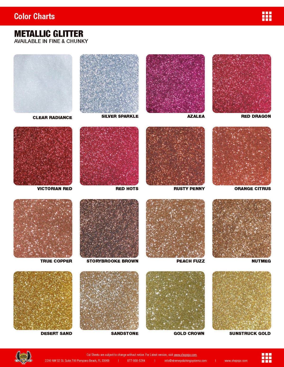 Metallic Epoxy Glitter Flakes