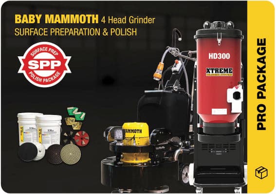 Baby Mammoth • 4 Head | Surface Prep. Polish Package