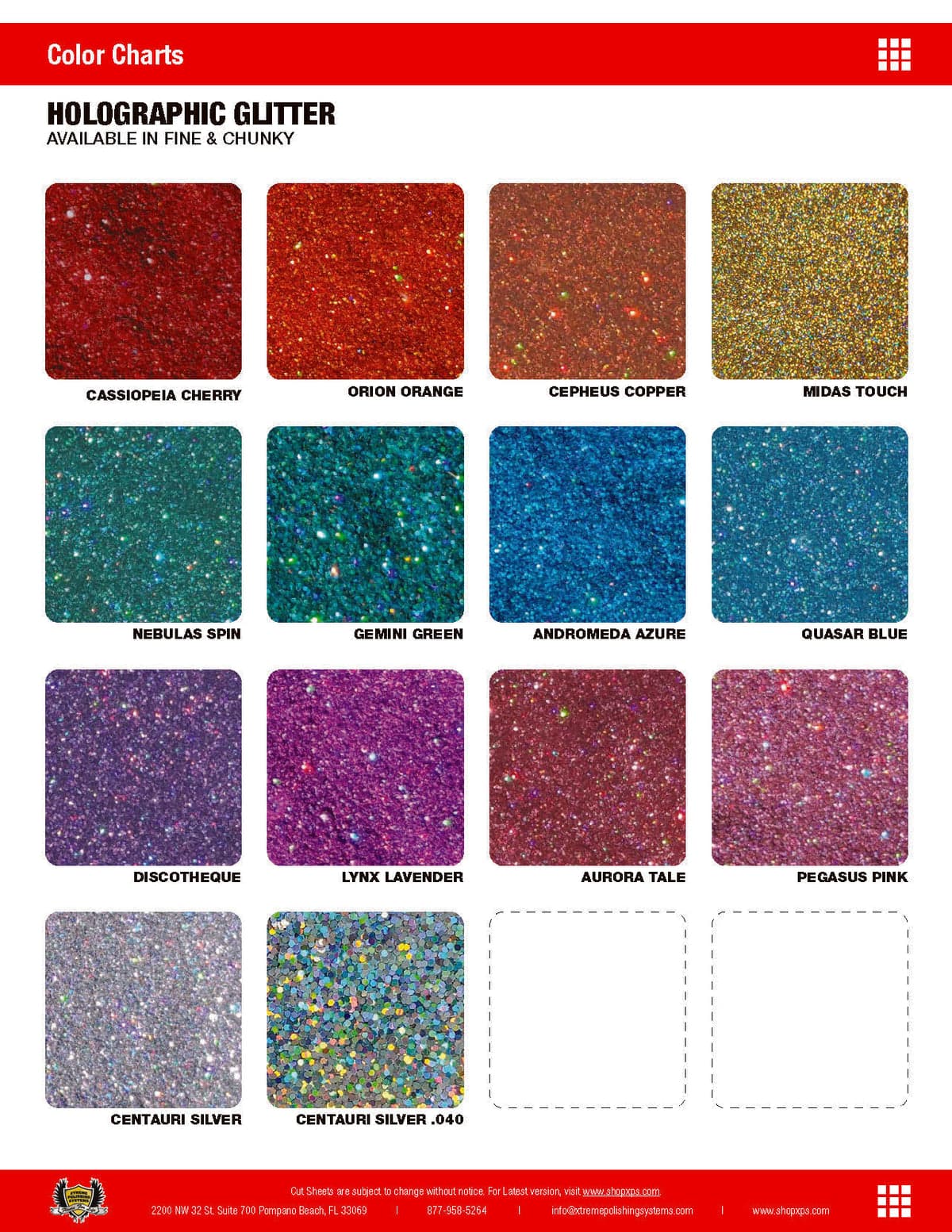Holographic Epoxy Glitter Flakes