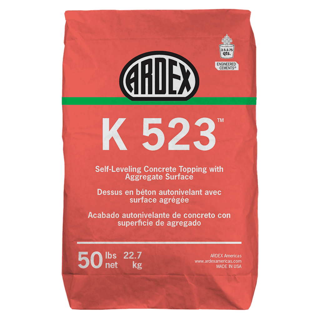 Self-Leveling Concrete Topping with Aggregate Surface - Ardex K 523™ 50LB