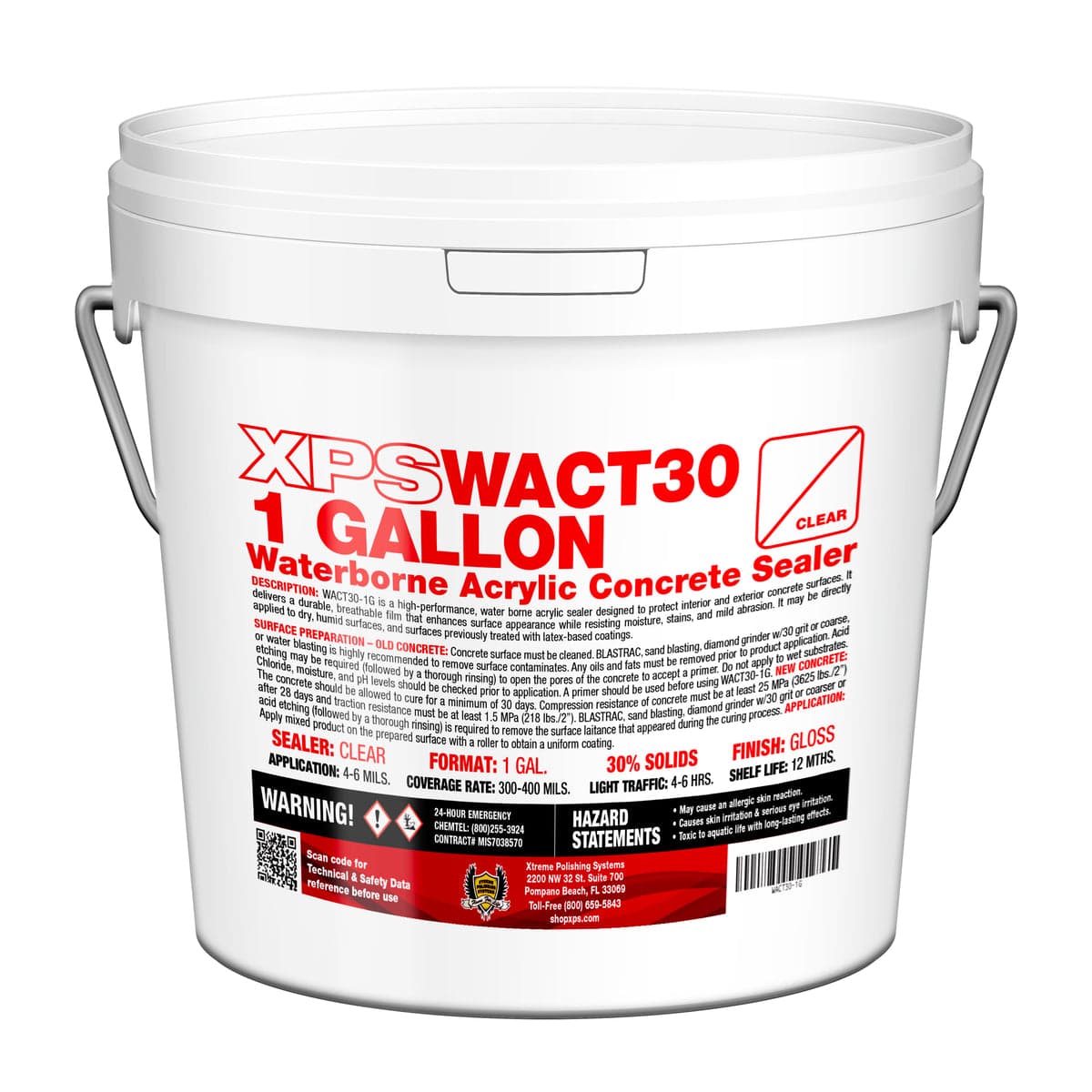 Water-Based Acrylic Concrete Sealer - Paverseal WACT 30