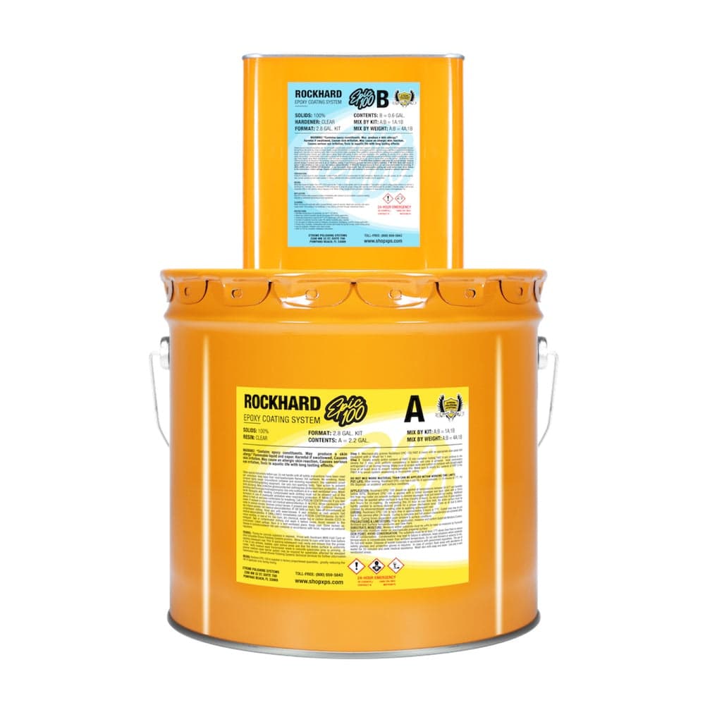 Epoxy Resin Kit - Rockhard Epic 100 3 Gal. Kit