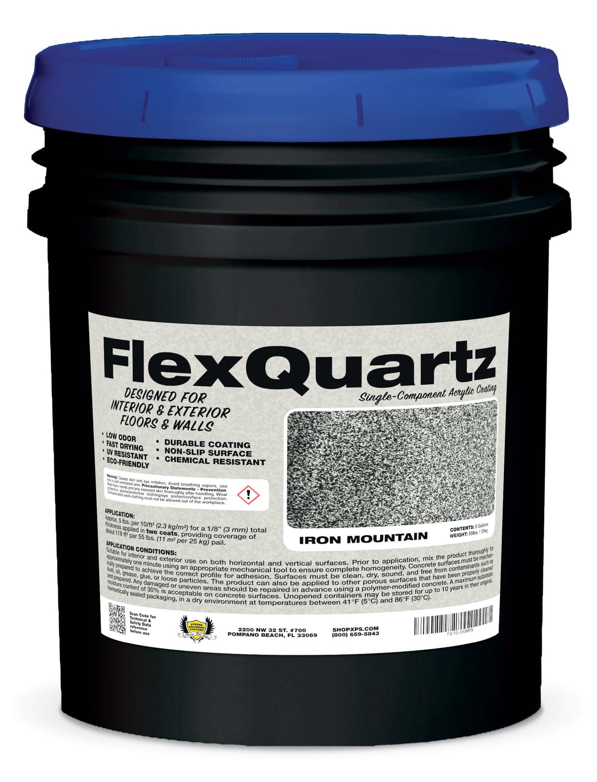 Acrylic Quartz Single-Component Coating - FlexQuartz 5
